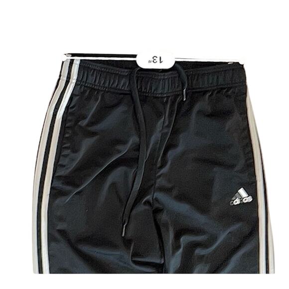 Adidas Essentials Warm Up Tapered Jogger Pants SMALL Triple Stripes Tricot - Picture 4 of 11